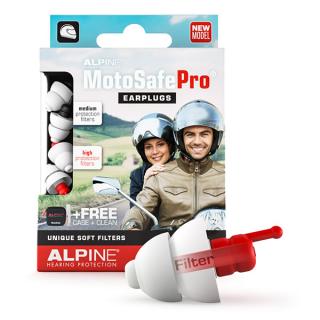 Alpine MotoSafe Pro Motorcycle earplugs + case and cleaner