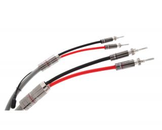 Atlas Ascent Grun Speaker cable with banana or spade plugs with additional grounding Grun - 3m