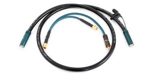 Atlas Hyper dd Ultra Grun 2xRCA - 2xRCA interconect with additional grounding - 0,75m