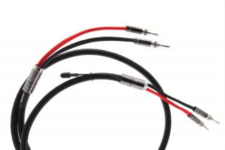 Atlas Mavros Grun Speaker cable with banana or spade plugs with additional grounding Grun - 3m Plugs: golden spades