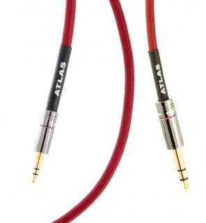 Atlas Zeno Standard 1:1 Headphone Cable 3,5mm - 6,3mm  - 2,5m