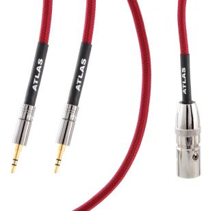 Atlas Zeno Standard 1:2 Headphone Cable 2x2,5mm - XLR 4 pin - 2,5m