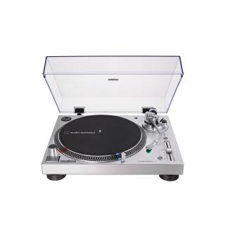 Audio-Technica AT-LP120X-USB (ATLP120XUSB) Direct-Drive Turntable (Analog  USB) Color: Sliver