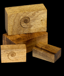 Cardas  Myrtle Wood Blocks Small Anty vibration footers - 6 pcs