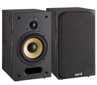 Davis Acoustics Ariane 1 (Ariane1) bookshelf speakers - 2pcs Color: Black