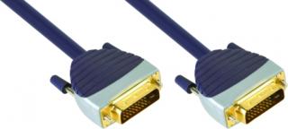 DVI (DVI-D) Dual Link cable Bandridge Premium SVL1402 - 2m
