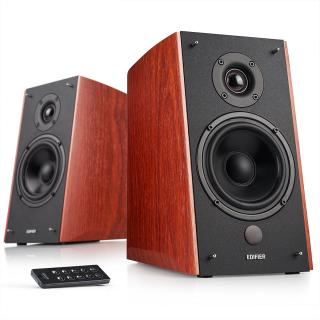 Edifier R2000DB (R-2000DB) Active bookshelf speakers, Bluetooth - 2pc Color: Brown