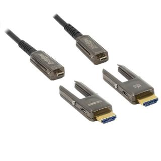 Ethereal / Metra Install Bay IB-HDAOCD-080 (IBHDAOCD080) Fiber active HDMI Cable with Detachable Headshell - 24m