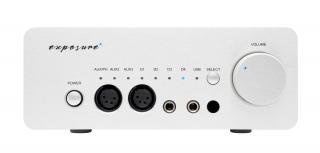 Exposure XM HP Headphone Amplifier  with USB DAC input and MM phono stage Colour: Bright