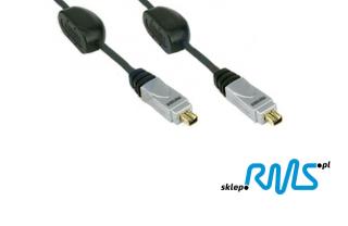 FireWire cable (DV, i-Link) 4pin - 4pin Profigold PGM6105 - 5m