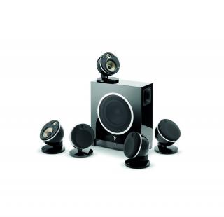 Focal Dome Flax 5.1 (Sub Air) Speakers set 5.1 Color: Black gloss