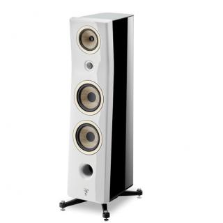 Focal Kanta N°3 (NO3) Floorstanding speakers - pair Color: Carrara White - Black High Gloss