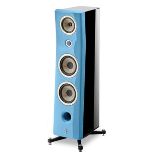 Focal Kanta N°3 (NO3) Floorstanding speakers - pair Color: Gauloise Blue - Black High Gloss