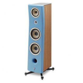 Focal Kanta N°3 (NO3) Floorstanding speakers - pair Color: Gauloise Blue - Walnut
