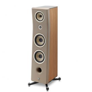 Focal Kanta N°3 (NO3) Floorstanding speakers - pair Color: Warm Taupe - Walnut