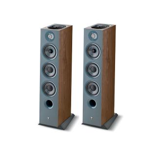 Focal Theva N3-D (N3D) Floorstanding loudspeakers Dolby Atmos - pair Color: Dark wood