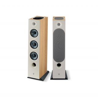 Focal Theva N3-D (N3D) Floorstanding loudspeakers Dolby Atmos - pair Color: Light wood