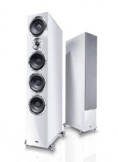 Heco In Vita 9 (InVita-9) 3-Way Bass Reflex Floorstanding Speaker - 2pcs9 Color: White - high gloss