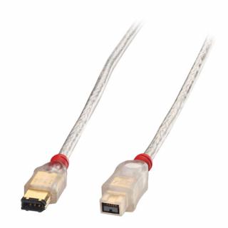 Kabel FireWire 800/400 (IEEE 1394) 9/6 Lindy 30765 - 1m