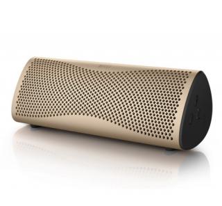 KEF MUO Wireless Bluetooth 4.0 aptX mobile speaker Color: Horizon Gold