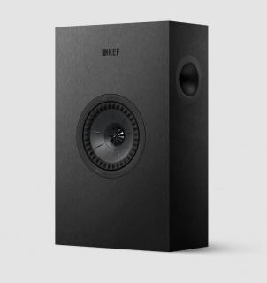 KEF Q4 Meta (Q-4) On-wall home theater / LCR / center / surround speaker Color: Black Satin