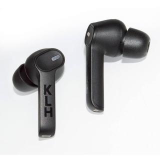 KLH Audio Fusion True Wireless Earbuds, Bluetooth 5.0 aptX, ENC