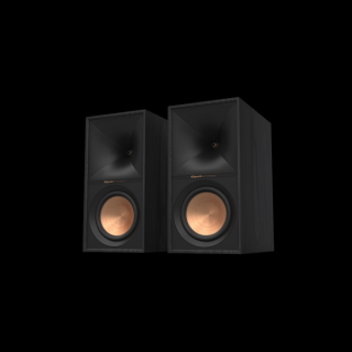 Klipsch R-60M (R60M) Bookshelf Speakers - 2pc. Colour: Black Textured Wood Grain Vinyl