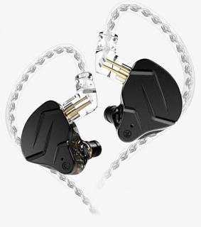 KZ Acoustics ZSN PRO X no mic  - wired in-ear headphones Color: Black