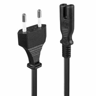 Lindy 30421 Mains Cable with Euro Connector - 2m