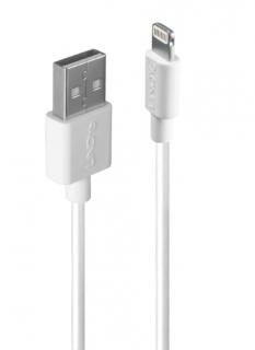 Lindy 31328 USB to Apple iPhone Lightning Cable, White - 3m