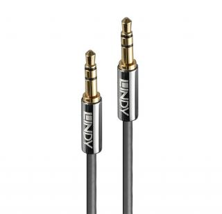 Lindy 35320 3,5mm Audio Cable, Cromo Line - 0,5m