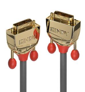 Lindy 36215 DVI-D Single Link Cable, Gold Line - 10m