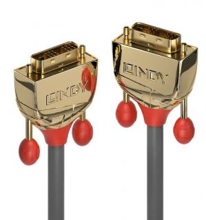 Lindy 36216 DVI-D Single Link Cable, Gold Line - 15m