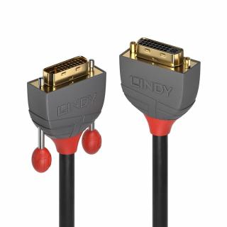 Lindy 36233 DVI-D Dual Link Extension Cable Anthra Line - 3m