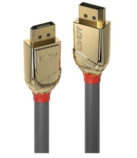 Lindy 36290 DisplayPort 1.4 Cable Gold Line - 0,5m