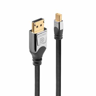 Lindy 36310 CROMO Mini DisplayPort to DisplayPort Cable - 0,5m