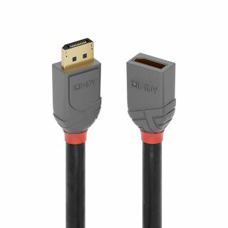 Lindy 36495 Anthra Line DisplayPort Extension Cable - 0.5m