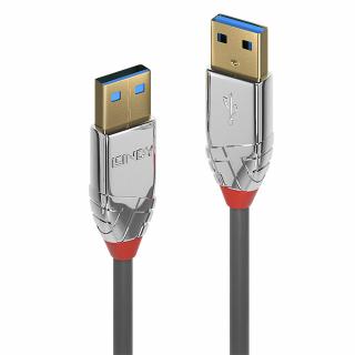 Lindy 36625 Cromo USB 3.0/3.1 Cable, Type A/A - 0,5m