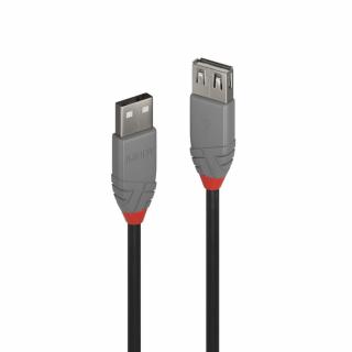 Lindy 36703 USB 2.0 Type A Extension Cable Anthra Line - 2m