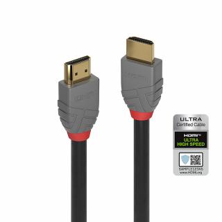 Lindy 36951 HDMI 2.1 Ultra High Speed Cable, Anthra Line 8K, 10K 48Gbps - 0,5m