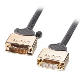 Lindy 37150 2m Gold DVI-D Dual Link Extension Cable