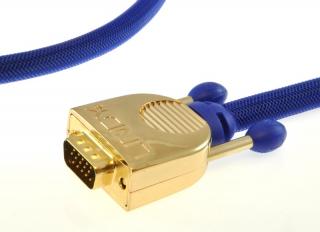 Lindy 37743 Kabel Premium Gold VGA (D-sub) - 0,5m