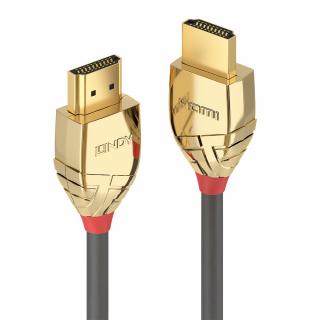 Lindy 37861 HDMI 2.0 Cable 4K UHD High Speed Gold Line - 1m