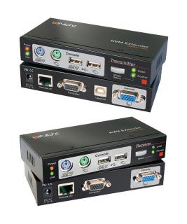 Lindy 39378 Cat.5 KVM Extender Combo 300, PS/2, USB and VGA