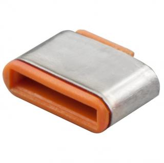 Lindy 40440 USB Type C Port Blockers, orange, 10pcs