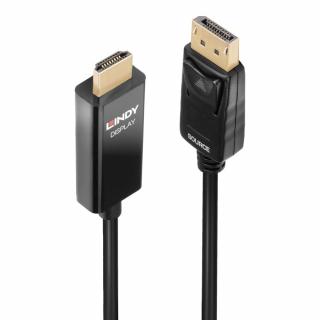 Lindy 40928 DisplayPort to HDMI Adapter Cable with HDR - 5m
