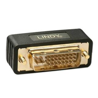 Lindy 41099 Premium DVI-I Coupler, Male to Female