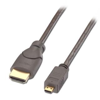 Lindy 41353 2m High Speed HDMI 2.0b to Micro HDMI Cable with Ethernet