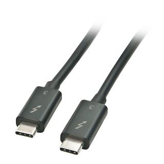 Lindy 41555 USB C-C cable Thunderbolt 3 - 0,5m
