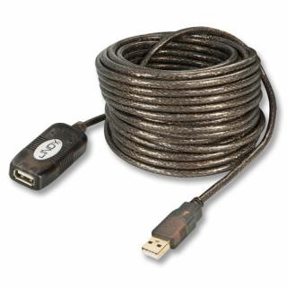 Lindy 42631 przedłużacz USB A wt.-gn. - 20m